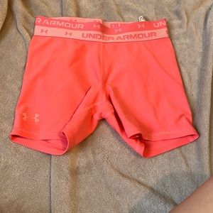 pink workout/swim shorts